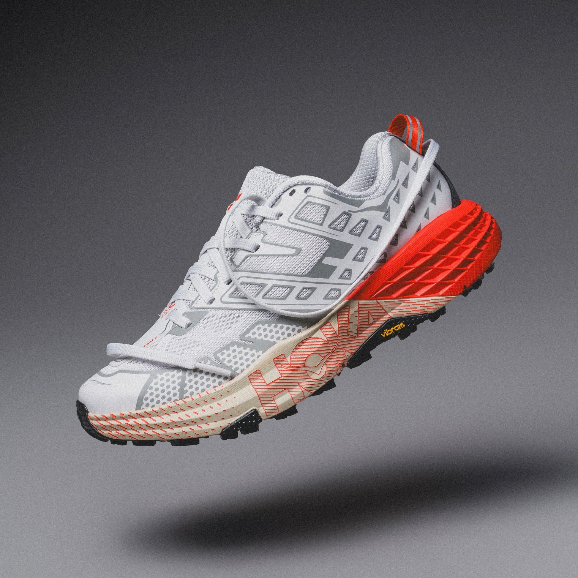 HOKA SpeedGoat 2 "White/Tomato" — Sneakers Uomo - foto 3