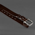 Cintura Marrone in Pelle Fatta a Mano per Jeans - foto 4