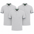 Set 3 Polo Classiche da Uomo — Colori Assortiti - foto 9