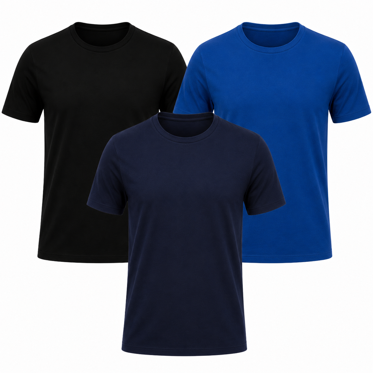Set 3 T-Shirt Classiche da Uomo - foto 3