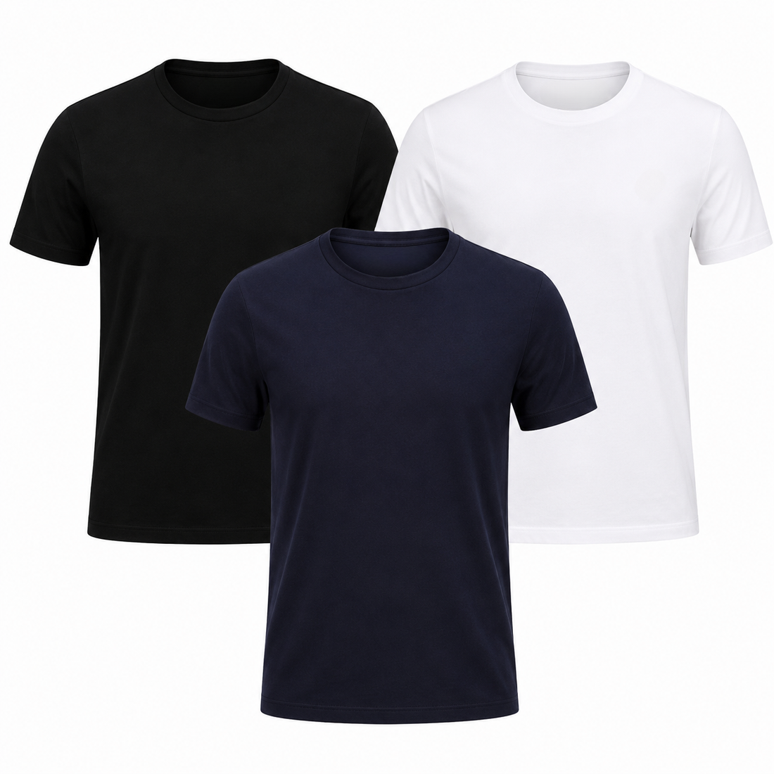 Set 3 T-Shirt Classiche da Uomo - foto 1