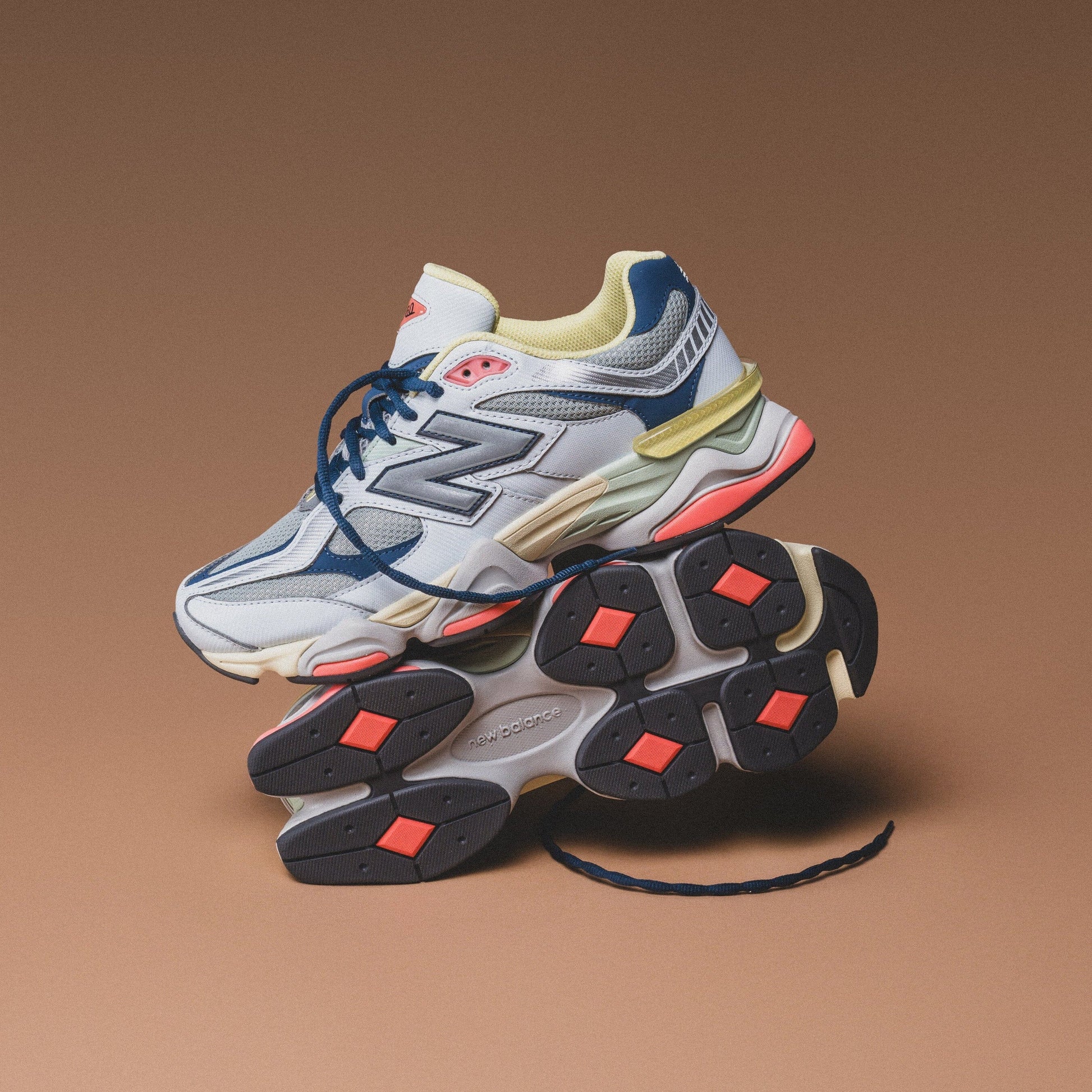 New Balance 9060 "Grey/Navy" — Sneakers Uomo - foto 3