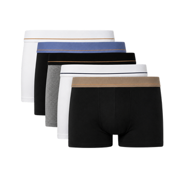 Set 5 Boxer Aderenti da Uomo - foto 1