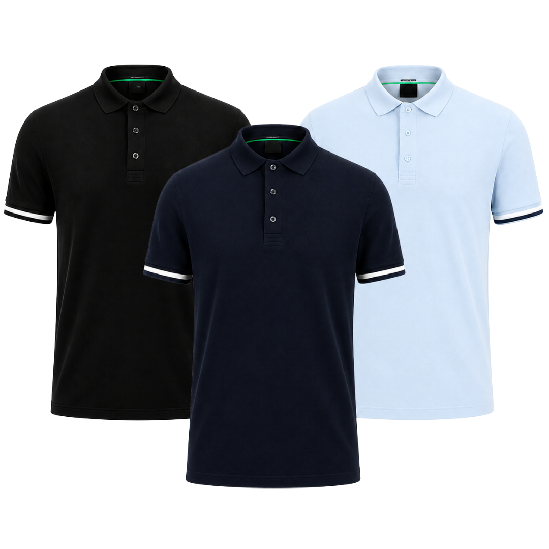 Set 3 Polo Classiche da Uomo - foto 4