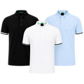Set 3 Polo Classiche da Uomo — Colori Assortiti - foto 6