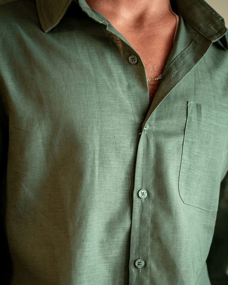 Cape Town — Camicia 100% Lino - foto 9