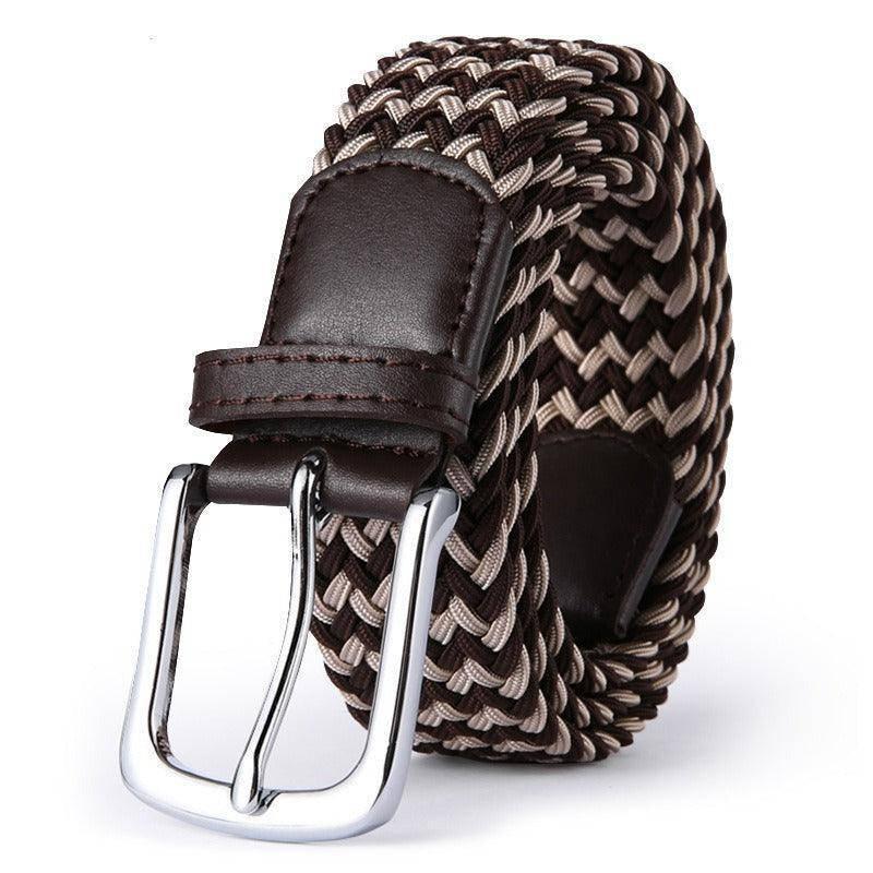 Cintura Casual Intrecciata Elastica — Modello William - foto 1