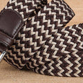 Cintura Casual Intrecciata Elastica — Modello William - foto 6