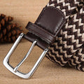 Cintura Casual Intrecciata Elastica — Modello William - foto 5