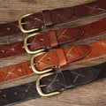 Cintura Classica in Pelle — Modello Anil - foto 6
