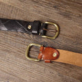 Cintura Classica in Pelle — Modello Anil - foto 7