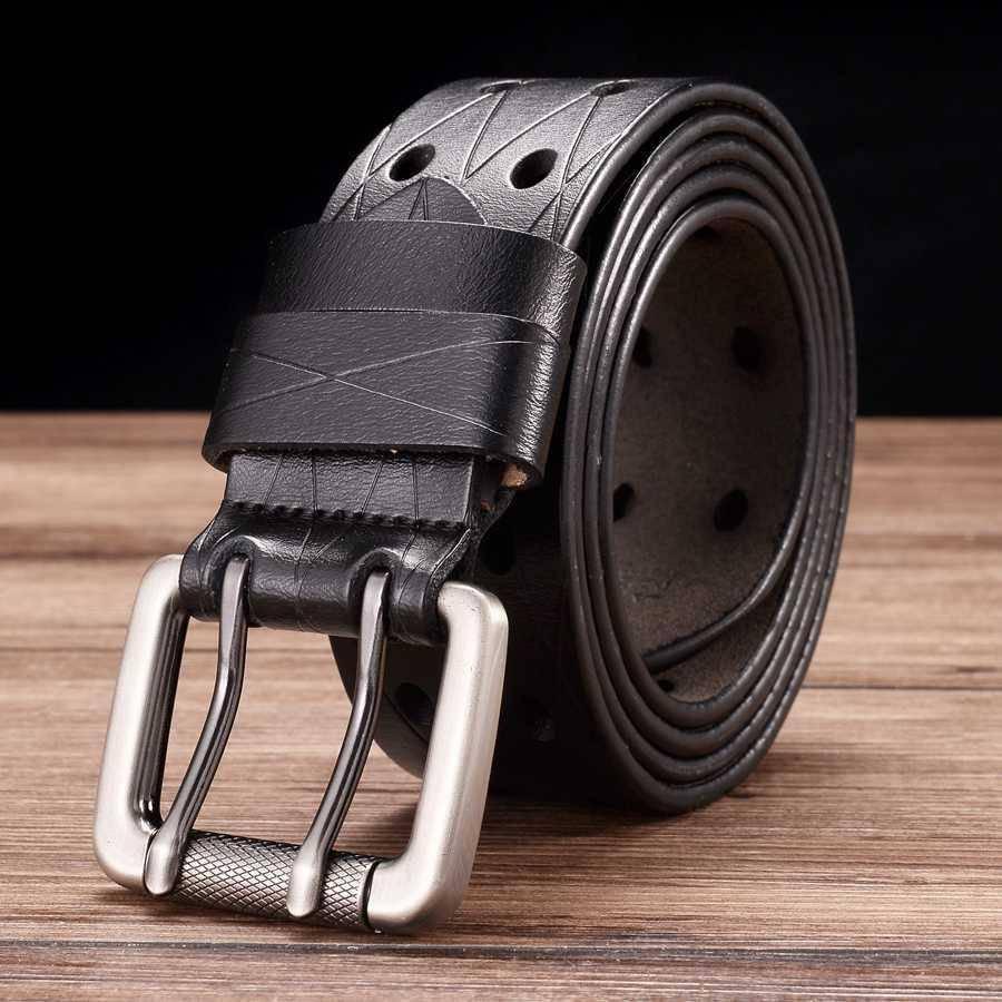Cintura in Pelle con Doppio Ardiglione — Modello Svetunia - foto 8