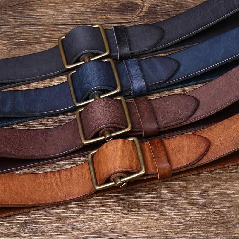 Cintura Elegante in Pelle — Modello Strumiana - foto 6