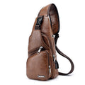 Borsa a Tracolla Classica in Pelle da Uomo - foto 3