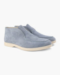 Mocassini Alti in Camoscio — Old Money - foto 9